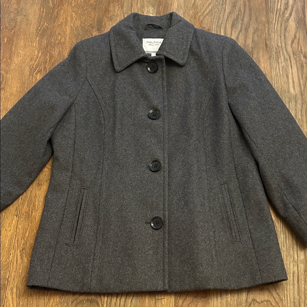 Woman’s Nautica wool coat size XL